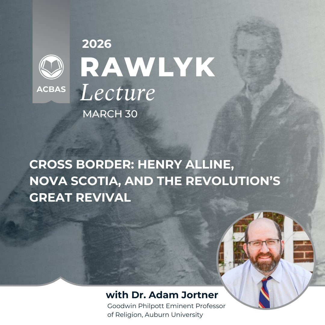 NEWS | The 2025 Rawlyk&nbsp;Lecture